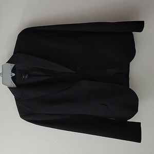 Ann Taylor Womens 0 Petite black blazer.